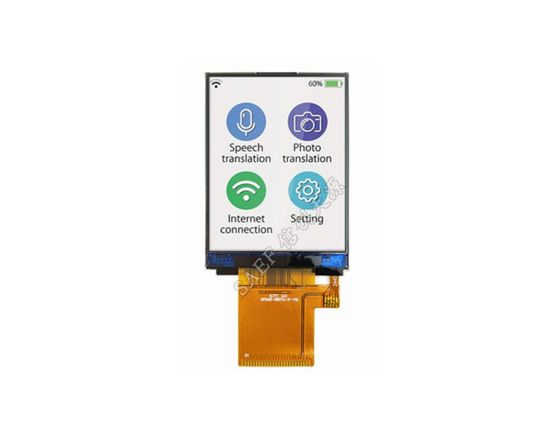 低成本 240×320 像素 2.4 英寸 TFT LCD 显示模块 ST7789V IC 带 MCU 接口