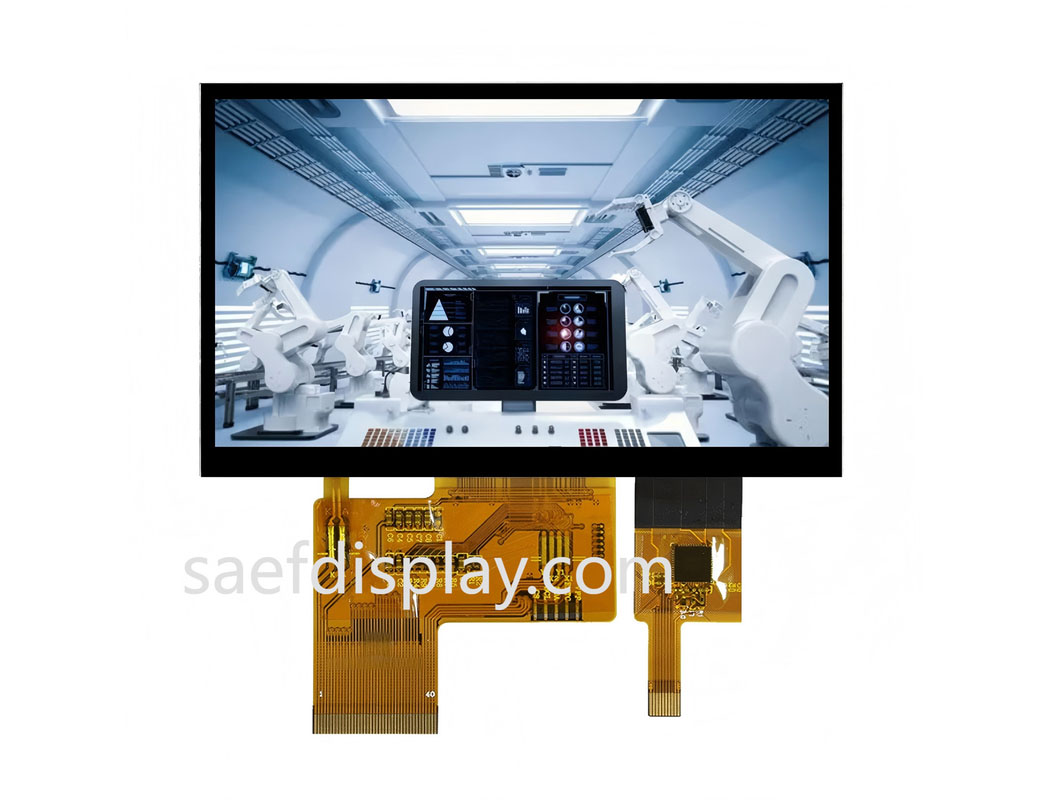 SFTO430HD-7338A-CT 4.3英寸工业级TFT液晶显示屏 | IPS 480×272 | RGB 24位 | 电容式触摸 | -30°C至+80°C