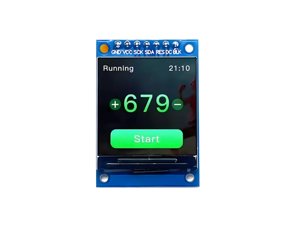 1.3" 1.33 英寸 TFT LCD 显示屏 240x240 像素 SPI 串行外设接口驱动器